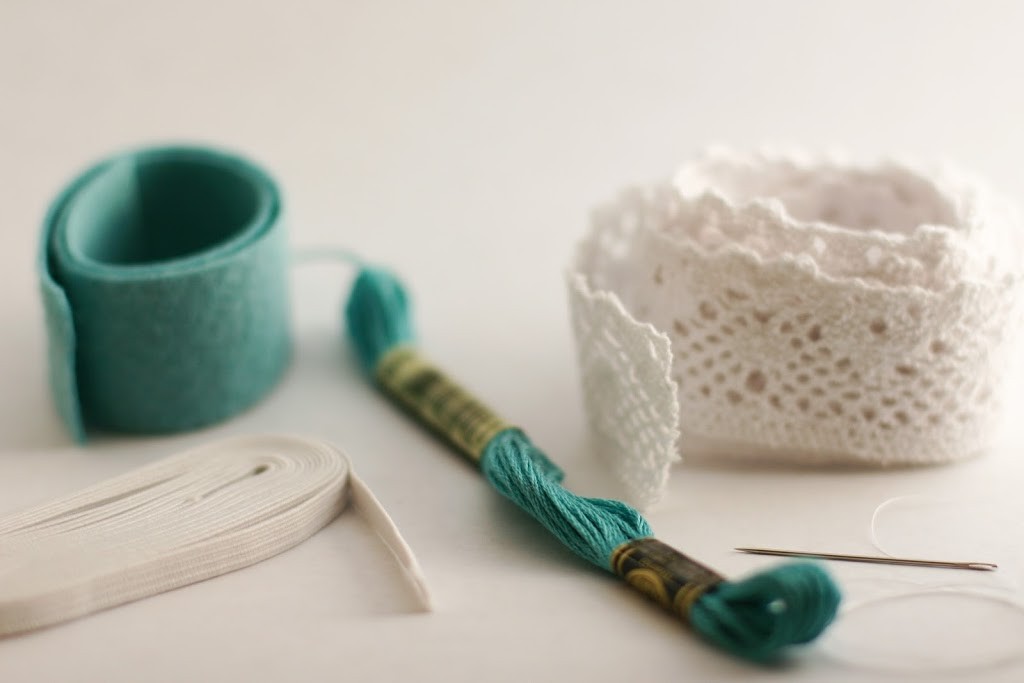 krajkova celenka pomocky