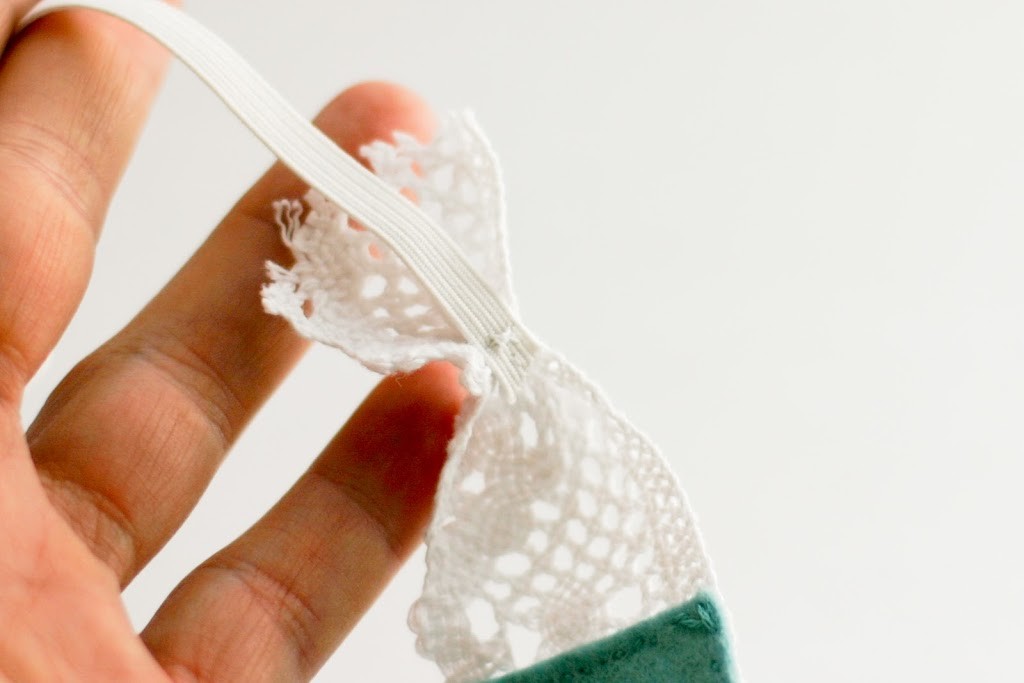 krajkova celenka postup 4